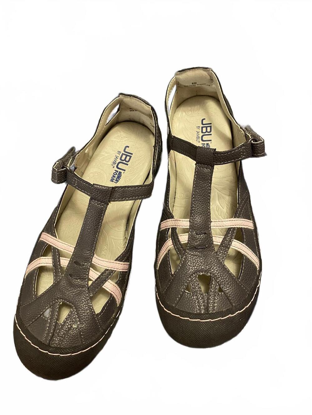 JBU by Jambu Sydney Girlhoodcore Sandals Velcro Closure Size 8 Medium